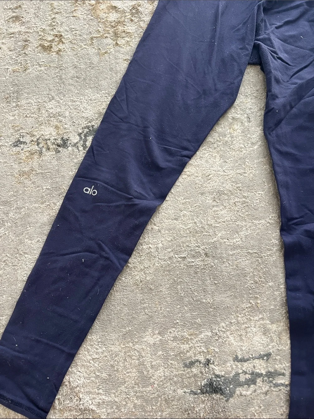 ALO Yoga Navy High-Waist Leggings